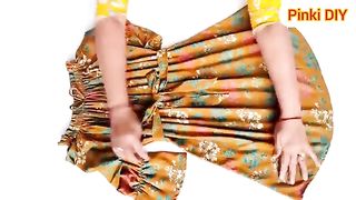 Readymade style frock with frill