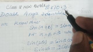 class 11|Trignometric identities/formula|ex10.3