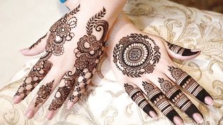 Stylist mehndi designs || Arabic mehndi design back hand|| henna mehndi designs simple and latest 2023