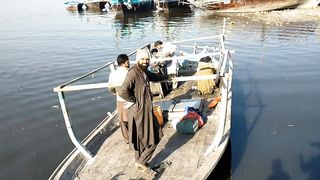 Mangroves fishing! Karachi fishing rehri goat se chenai wali