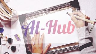 How to w Al-Hub name Arabic calligraphy #shorts#viral