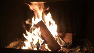 Успокаивающий, красивый ОГОНЬ в камине | soothing beautiful fire in the fireplace