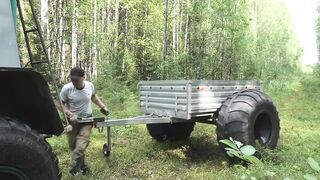 ТРАКИ пошли ПАЧКАМИ! НАШЁЛ КАТКИ, КОРОБКУ ПЕРЕДАЧ!ЛОВУШКА СРАБОТАЛА!ЧЕРЕЗ РЕКУ С.