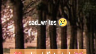 Sad_writes ????love poetry????????