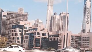 Dubai outside travel beautiful view burjkhalifa