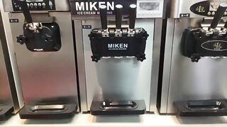 Kitchen Small Soft Swirl Ice Cream Maker Italian Ice Cream Machine