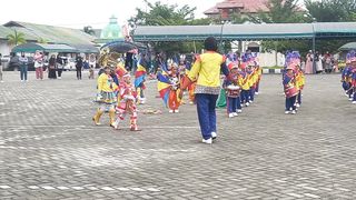 Peserta Marching Band RA Perwanida 1 Palangka Raya