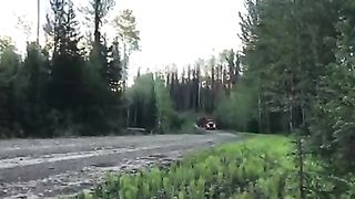 JF 16 and 1000 with Grant Bowerbank and Chester De Raspe north of Bear Lk BC