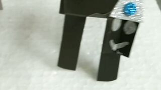 Walking paper horses