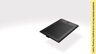 GAOMON M106K PRO 10 x 6.25 Graphics Drawing Tablet |12 Hot Keys for Windows/mac/Android OS
