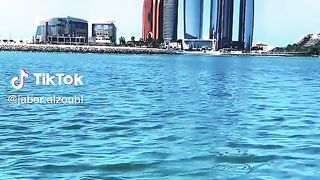 Dubai  cornice view