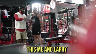FAKE TRAINER PRANK with LARRY WHEELS Elite Powerlifter Pretended to be a Beginner coah in Gym