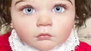Beautiful baby girl with beautiful eyes