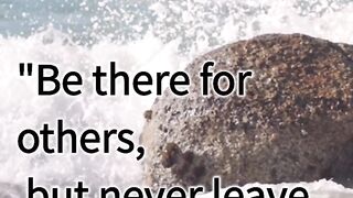 'Always help others'