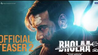 Bholaa Official Teaser 2 | Bholaa In 3D | Ajay Devgn Tabu Bhushan Kumar | 30th March 2023