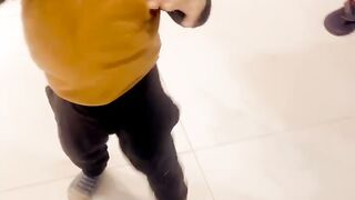 My baby walk for the first time