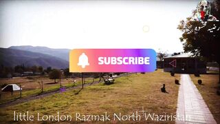 Arial View of Small london Razmak North Waziristan