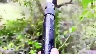 High pressure water nozzle