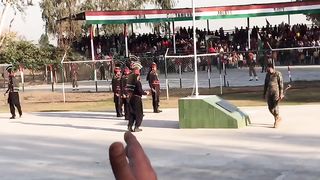 Flag Ceremony at Sulamanki Fazalka Boarder