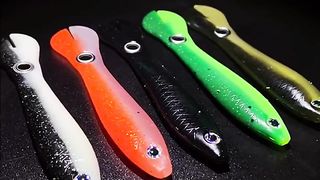 A Mock Lure Can Bounce With Slip Mechanism Artificial Swimming Soft Fishing Bait For Bass Trout Pike Spring Autumn