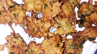 Delicious Palak pakora
