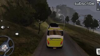 Bus game bus simulator indonetia off road road map