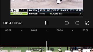 Four hours editing || cricket || Michael stark