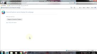 internet explorer cannot display the webpage.