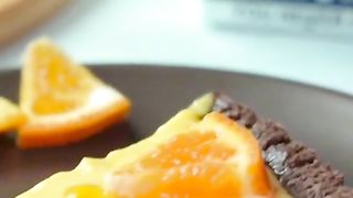 Orange cramel tart recipi