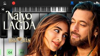 Naiyo Lagda Piano Tutorial - Kisi ka Bhai Kisi Ki Jaan | Salman Khan | Melodious Zahid