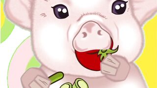 RAINBOW DESSERTS MUKBANG - ANIMATION MUKBANG