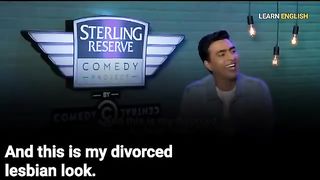 Stand up comedy with subtitles Learn English with stand up comedy Entertaining speech - Learn English.