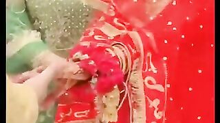 Pakistani bridal Wedding Ceremony Unique style short - Abaseen