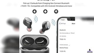 TOZO T6 True Wireless Earbuds Bluetooth 5.3