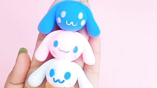 DIY Cute Polymer Clay Sanrio Toy | Satisfying Clay Art | Polymer Clay Charms | Clay Toys | Clay Art For Beginners