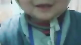 Cute baby Read Quran