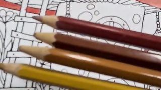 Pencil coloring techniques