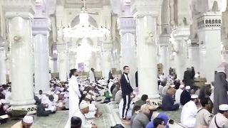 A short clip from the Fajr Adhaan called out by Sheikh Ibraheem Madani