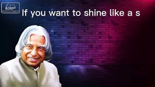 apj abdul kalam motivational speech