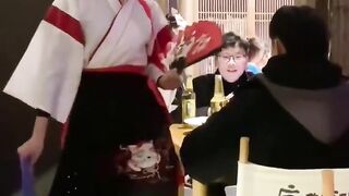 Funny beautiful girl