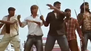 Rajnikant chiti with sharukh Khan