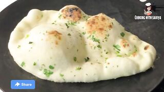 Butter Naan on Tawa