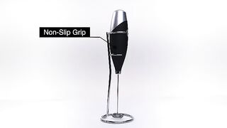 Amazon.com- Milk Boss Mighty Milk Frother Handheld Whisk Mixer (link in descrip))