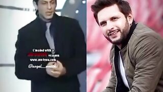 Shahid afradi and srk