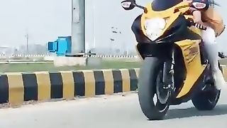 Girl riding super bike tabi2827