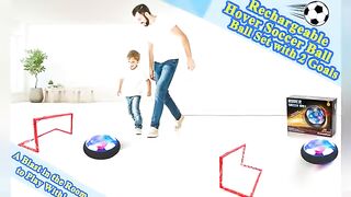 Let kids realize Football dreams indoor Air Hover Soccer Game for Kids.