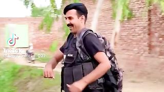 A foji come back his house