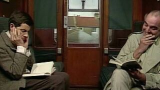 Taking The Train Mr.Bean Funny Clip