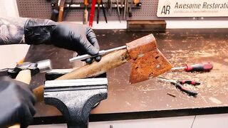 Antique Hatchet Restoration