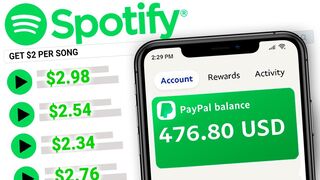 EARN $2 Per Song Listened - Make Money Online